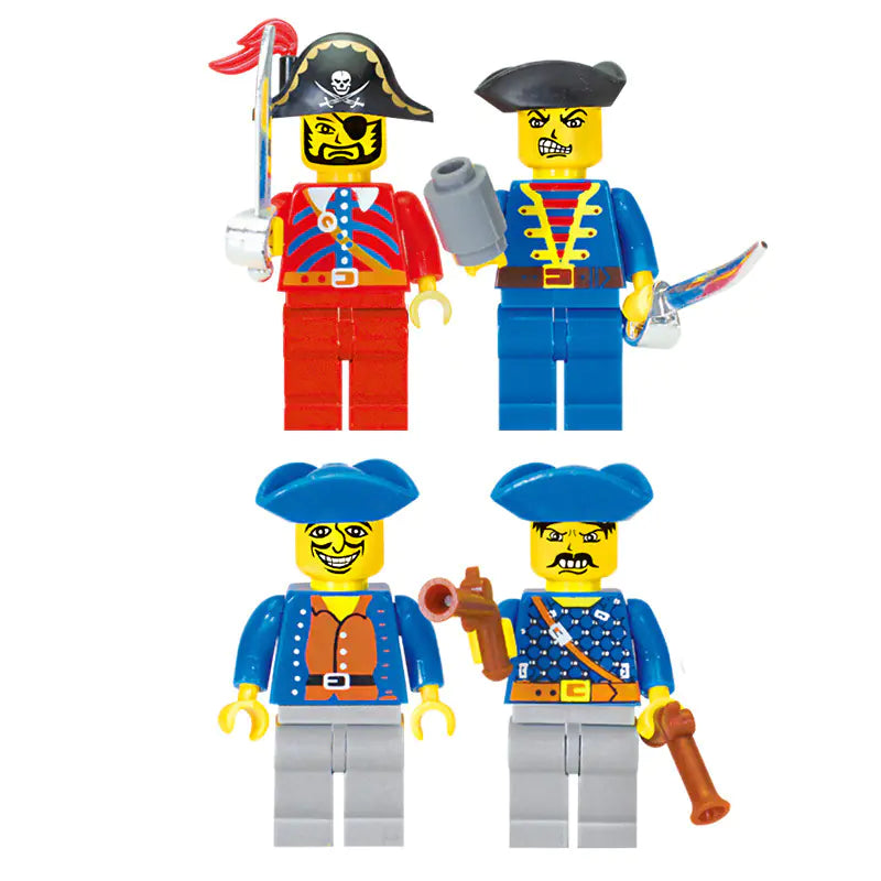 Pirate Ship Building Blocks for Kids - Educational Toys