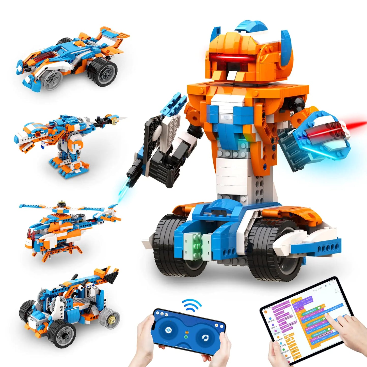 Apitor Robot X – 12-in-1 Programmable Robot Building Kit