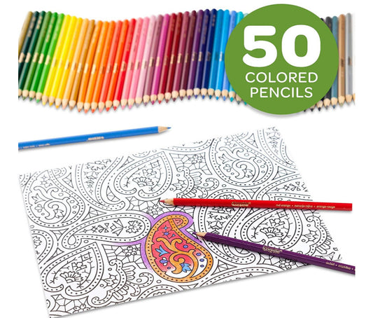 Crayola Colored Pencils Set for Coloring Books Coloring Set Holiday Gift