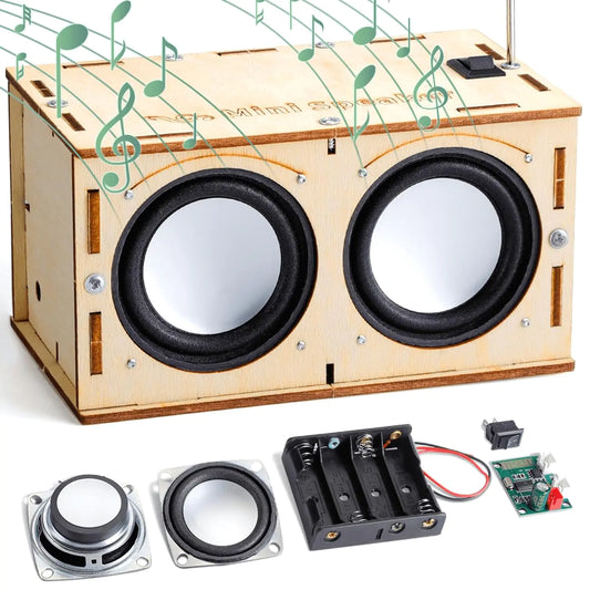STEM Science Kits for Kids Age 8-12 Build Your Own Bluetooth Speaker