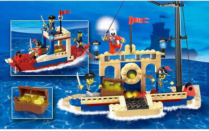 Pirate Ship Building Blocks Educational Toys to spark creativity and imagination