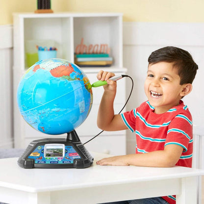 LeapFrog Magic Adventures Globe Interactive Childrens Globe Educational Smart Globe