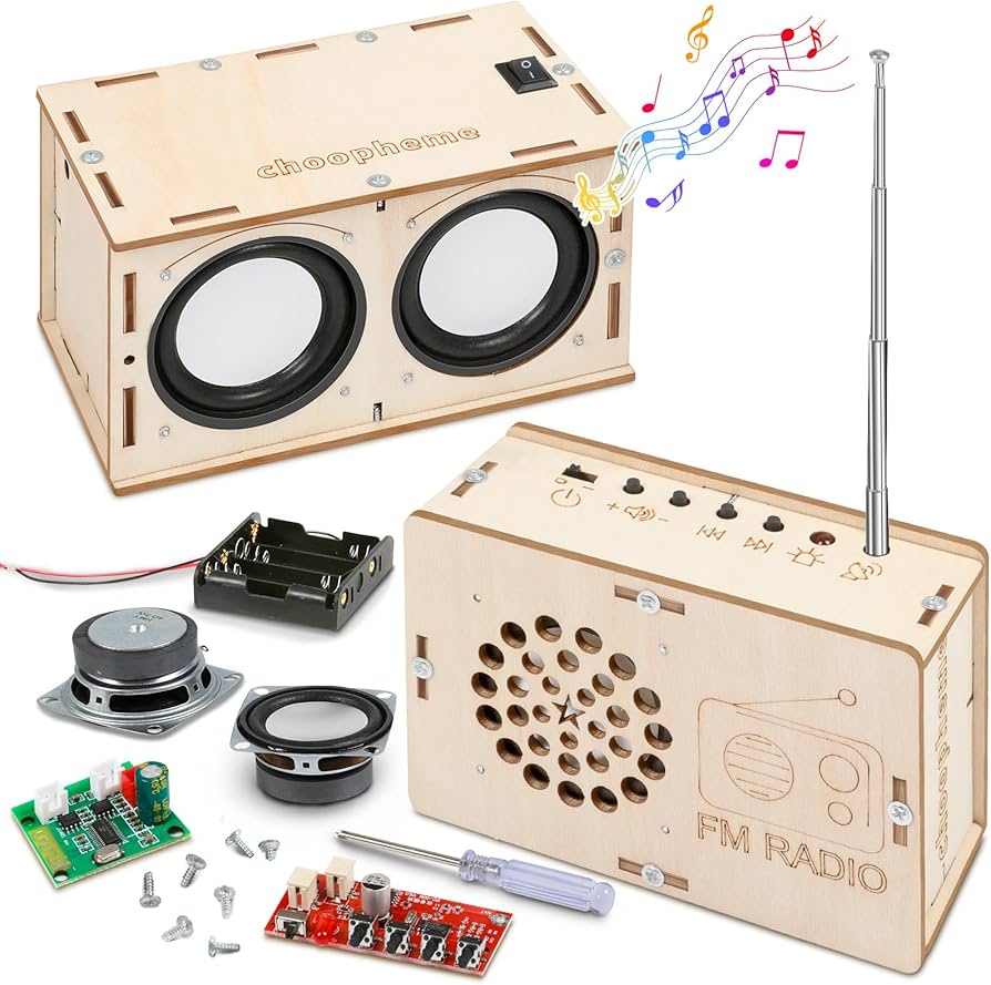 STEM Science Kits for Kids Age 8-12 Build Your Own Bluetooth Speaker