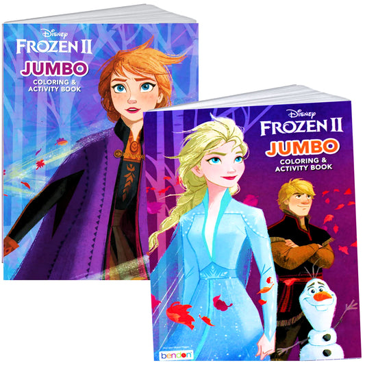 Disney Coloring Book Frozen 2 Arts Crafts Coloring Painting Gift Set Perforated Paper