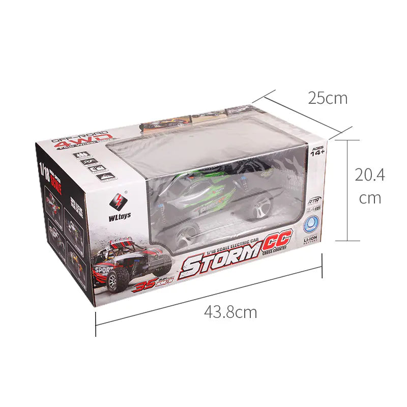 A959 1:18 High-Speed RC Off-Road Car Model Remote Control Car with four-wheel-drive