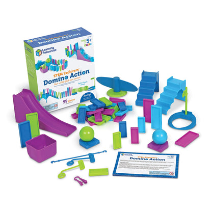 Learning Resources STEM Explorers Domino Action STEM Toys for Kids